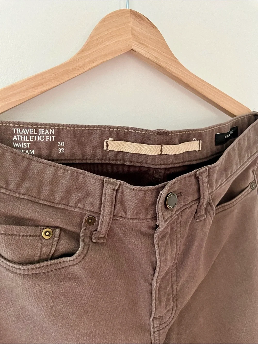30x32 Banana Republic Brown Slim Casual Pants